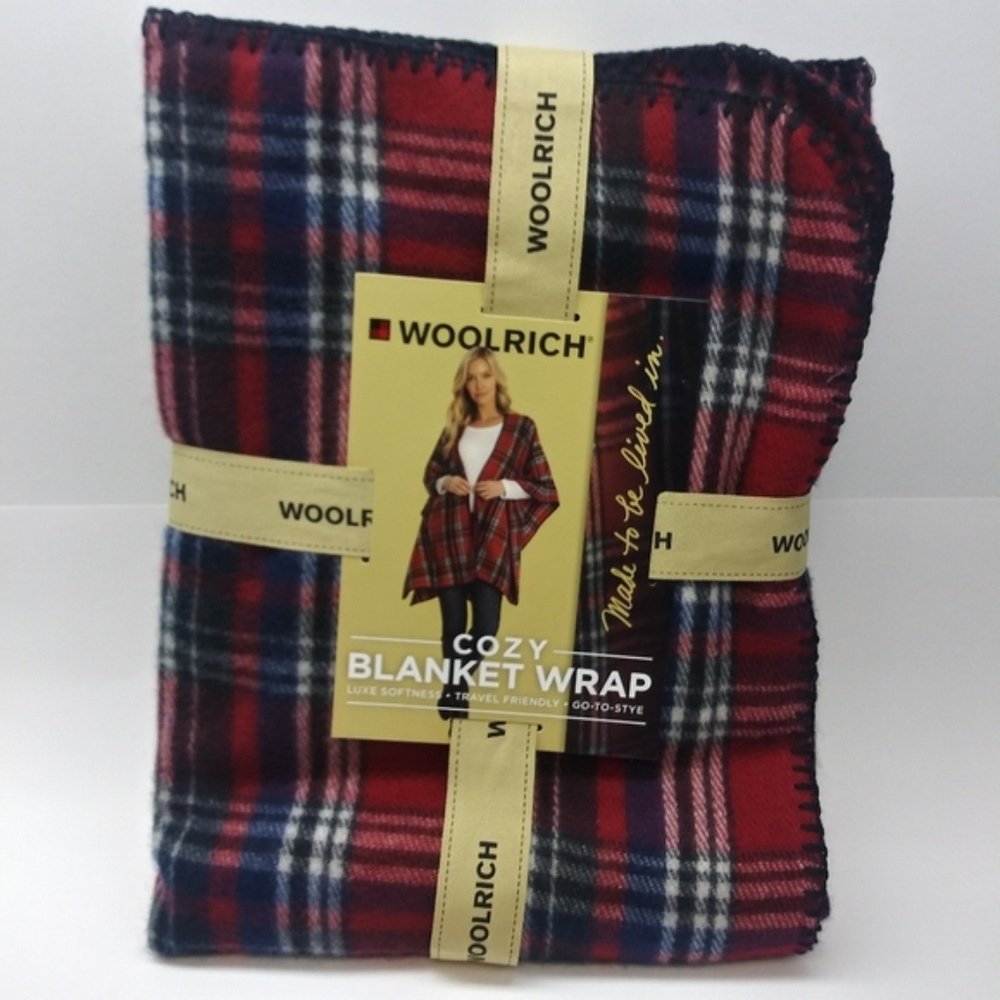 NWT Woolrich Cozy Blanket Wrap - Picture 3 of 5